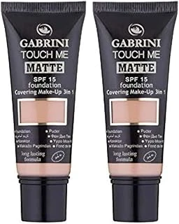 Gabrini Matte Foundation Mat Fondöten (No: 4) (2 Paketi) ürün görseli 1