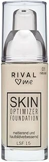 Rival Loves Me Skin Optimizer Foundation Spf 15 No:01 Natural, 30 Ml ürün görseli 1