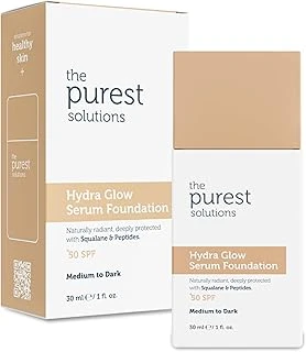 The Purest Solutions Nemlendirici & Canlandırıcı Fondöten Spf 50, 30 Mililitre – Orta/Koyu Ton ürün görseli 1