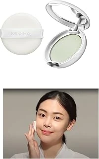 Missha Kızarıklık Karşıtı Hafif Sıkıştırılmış Pudra 8G Airy Pot Pressed Powder Mint ürün görseli 1