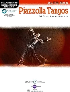 Piazzolla Tangos - Instrumental Play-Along For Alto Saxophone Book/Online Audio ürün görseli 1