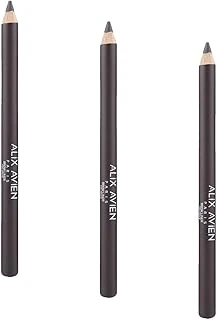 Alix Avien Uzun Süre Kalıcı, Belirginleştirici Şekillendirici Kahve Kaş Kalemi - Brow Liner 155 Onyx (3 Paketi) ürün görseli 1
