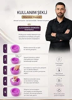Transformacion 2’Li Parmak Yumuşatma Manikür Kasesi Oje Çıkarma Kabı Parmak Yumuşatma 717565 ürün görseli 1