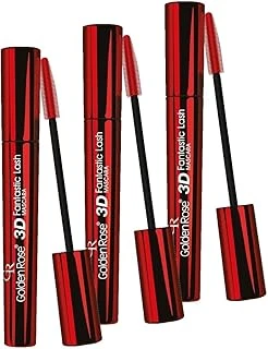 3D Fantastic Lash Mascara - 3 Boyutlu Hacim Uzunluk Veren Siyah Maskara (3 Paketi) ürün görseli 1