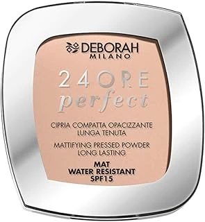 Deborah 24Ore Perfect Kompakt Pudra Renk: Yüz Pudrası 03 Bej ürün görseli 1