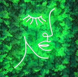 Sanec Kadın Kirpik Neon Tabela Kuaför Güzellik Merkezi Dekor ürün görseli 1