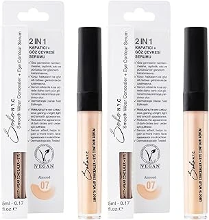 Soho N.Y.C. Göz Altı Morluk Torba İçin Kapatıcı 5 Ml- No:7 Almond 2Li Paket ürün görseli 1