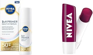 Sun Spf50 Primer Nemlendirici Makyaj Bazı 30Ml Böğürtlen Nemlendirici Dudak Kremi Parlatıcısı ürün görseli 1