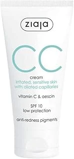 Ziaja Cc Tahriş Olmuş Hassas Cilt Spf 10 50 Ml ürün görseli 1