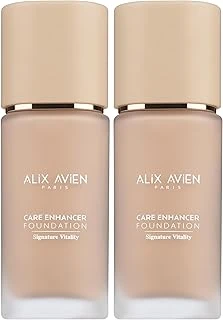 Alix Avien Kırışıklık Karşıtı Nemlendirici Spf30 Parlak Bitişli Fondöten Care Enhancer 812 Peach (2 Paketi) ürün görseli 1