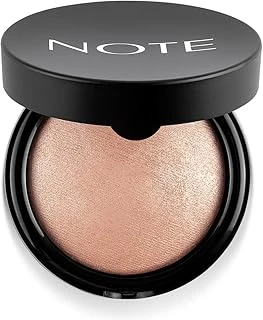 Note Cosmetics Baked Powder 01 Stardust Işıltılı Bitişli Highlighter Toz Yüz Pudrası ürün görseli 1