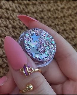 Glitter Jel Far Simli Far Lila Saç -Yüz Simi Magic Box Lila Parlak Glitter, 8678678569Hb ürün görseli 1