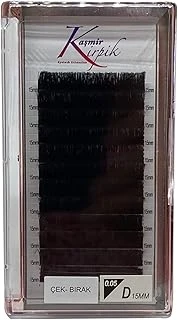 Çek- Birak D Kıvrım 0.05 Mm 15 Numara Tek Boy Kirpik ürün görseli 1