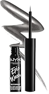 Professional Makeup Eyeliner - Epic Wear Metallic Liquid Liner Gunmetal 800897103392 ürün görseli 1