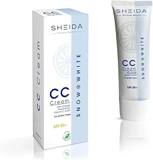 Sheida Snow White Açıcı Cc Spf 30+ 50 Ml ürün görseli 1