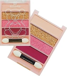 Eyeshadow 4'Lü Göz Farı Simli Mini Makyaj Paleti No:4, Serashinegozfarı260 ürün görseli 1