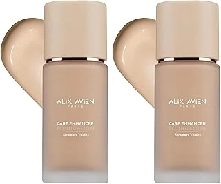 Alix Avien Kırışıklık Karşıtı Nemlendirici Spf30 Parlak Bitişli Fondöten Care Enhancer 804 Pale Ivory (2 Paketi) ürün görseli 1
