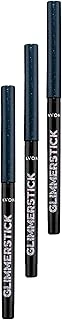 Avon Glimmersticks Pırıltılı Asansörlü Suya Dayanıklı Göz Kalemi Black Ice Üçlü Set ürün görseli 1