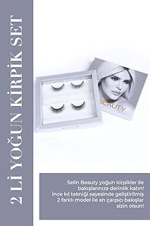 Selin Beauty 2 Li Yoğun Kirpik Set ürün görseli 1