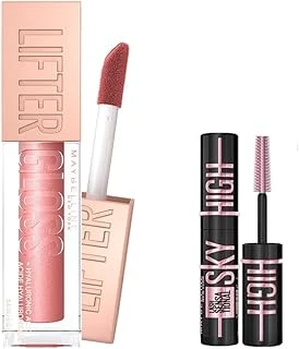 New York Lifter Gloss Nemlendirici Dudak Parlatıcısı - 003 Moon & Mini Lash Sensational Sky High Cosmic Black Maskara Makyaj Seti ürün görseli 1
