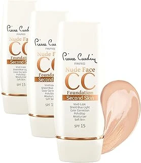 Pierre Cardin Nude Face Cc Cream, (Spf 15) Medium (3 Paketi) ürün görseli 1