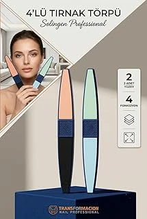 Transformacion 4 Yönlü Törpü Parlatıcı Buffer, Doğal Parlaklık Etkili Manikür Seti Solingen Professional 720870 ürün görseli 1