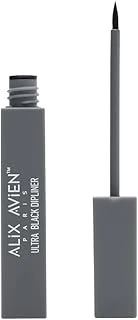 Alix Avien Uzun Süre Kalıcı,Suya Dayanıklı,Yoğun Pigmentli Keçe Uçlu Siyah Likit Eyeliner- Black Dipliner ürün görseli 1