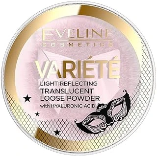 Eveline Cosmetics Mineral Pigment İçeren Hyalüronik Asitli, Işık Yansıtan Yarı Saydam Toz Pudra 6 Gr Transparan ürün görseli 1