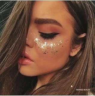 Jel Form Makyaj Simleri Glitter Işıltılı Yüz Makyajı Beyaz, Serashinegozfarı167 ürün görseli 1