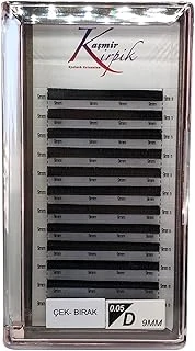 Çek- Birak D Kıvrım 0.05 Mm 9 Numara Tek Boy Kirpik ürün görseli 1
