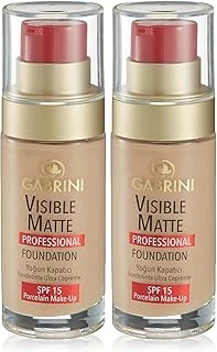 Gabrini Visible Matte Foundation 3 (2 Paketi) ürün görseli 1