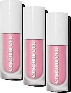 Cream Co. Allık Ruj Göz Farı Glow Tint Baby Pink, Nemlendirici Makyaj, 508 Pastel Pembe, Hyaluronik Asit Peptit (3 Paketi) ürün görseli 1