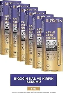 Bioxcin Kaş Kirpik Serumu, Kolajen, Hyaluronik Asit, Hint Yağı, Keratin Peptidleri, 6 Adet ürün görseli 1