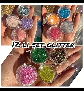 Glitter Göz Farı Yüz -Saç Vücut Simi ürün görseli 1