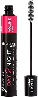 Rimmel London Glam'Eyes Day 2 Night Maskara, 001 Black ürün görseli 1