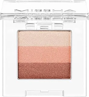 Missha Yumuşak Dokulu, Dökülme Yapmayan 3 Renkli Göz Farı Triple Shadow No.6 (Marsala Red) ürün görseli 1