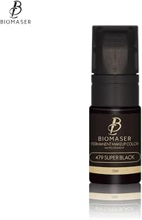Bi̇omaser Kalıcı Makyaj Nano Pigment, 479 Super Black, 12Ml, Kaş Boyası ürün görseli 1