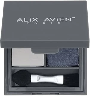Alix Avien Göz Farı - Duo Eyeshadow 202 Gray & Pearly Navy 3 G ürün görseli 1