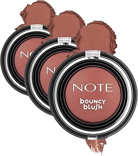 Note Cosmetics Bouncy Blush 04 Sunkiss Yumuşak Kremsi Allık (3 Paketi) ürün görseli 1