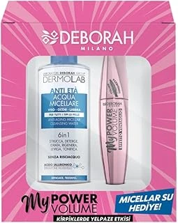 Deborah My Power Volume Maskara Micellar Temizleme Suyu Seti 7009 ürün görseli 1