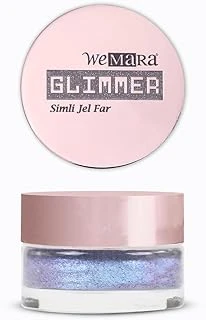 Wemara Glimmer Simli Jel Far 002 Purple 6 Ml ürün görseli 1
