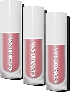 Cream Co. Allık Ruj Göz Farı Glow Tint Dusty Rose, Nemlendirici Makyaj, 507 Gülkurusu, Hyaluronik Asit Peptit (3 Paketi) ürün görseli 1