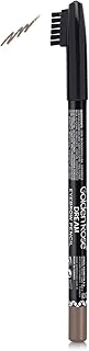 Eyebrow Pencil No: 306 Medium Ash - Şekillendirici Fırçalı Siyah Kaş Kalemi ürün görseli 1