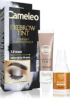 Delia Cameleo Eyebrow Tint Amonyaksız Kaş Boyası Siyah ürün görseli 1