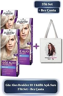 Palette Göz Alıcı Renkler 10-1 Küllü Sarı X3 - Çanta ürün görseli 1