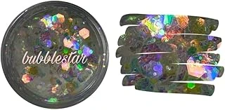 Glitter Jel White Glitter Gel 5Gr ürün görseli 1