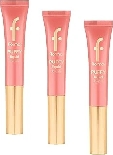 Puffy Liquid Nemlendirici Etkili & Parlak Bitişli Sünger Aplikatörlü Likit Allık (3 Paketi) ürün görseli 1
