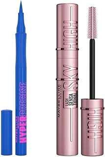 New York Hyper Precise All Day Eyeliner- 720 Parrot & Lash Sensational Sky High Maskara Makyaj Seti ürün görseli 1
