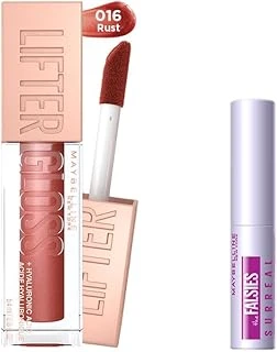 New York Lifter Gloss Nemlendirici Dudak Parlatıcısı 016 Rust & Mini Tattoo Liner Gel Pencil Makyaj Seti ürün görseli 1