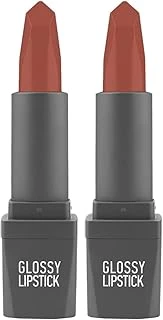 Alix Avien Uzun Süre Kalıcı Yoğun Renk Veren Nemlendirici Parlak Ruj - Glossy Lipstick 310 Spicy Terracotta (2 Paketi) ürün görseli 1